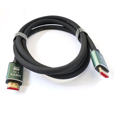 이더넷과 60HZ 고속도 HDMI 케이블 18gbps 금메달 도금된 비디오 코드