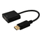 1.4버전 블랙 DP-HDMI 디스플레이 포트-HDMI 노트북-TV 어댑터 케이블